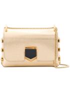 Jimmy Choo Mini Lockett City Shoulder Bag - Metallic