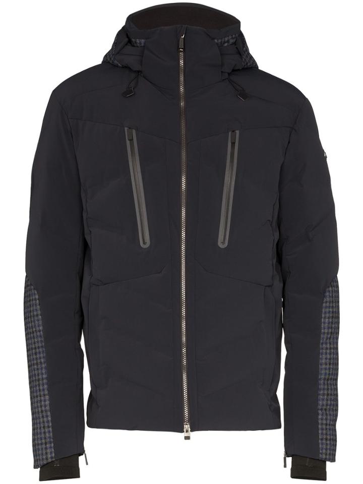 Kjus Linard Panelled Hooded Jacket - Black