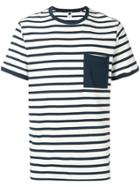 Nn07 Striped T-shirt - Blue