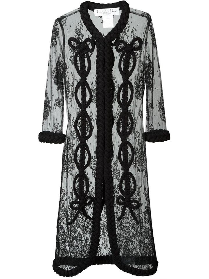 Christian Dior Vintage Lace Tulle Coat