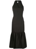 Rebecca Vallance Fitted Halter Neck Dress - Black