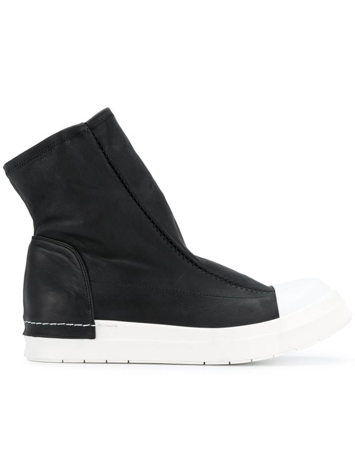 Cinzia Araia Pull On Hi-top Sneakers - Black