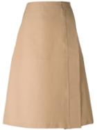 Marni A-line Midi Skirt, Women's, Size: 42, Brown, Cotton