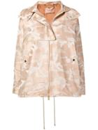 Twin-set Camouflage Print Jacket - Brown