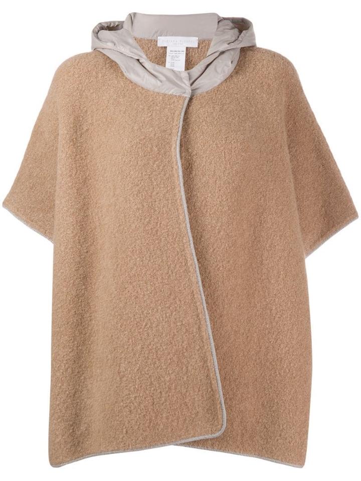 Fabiana Filippi Hooded Cardi-coat - Brown