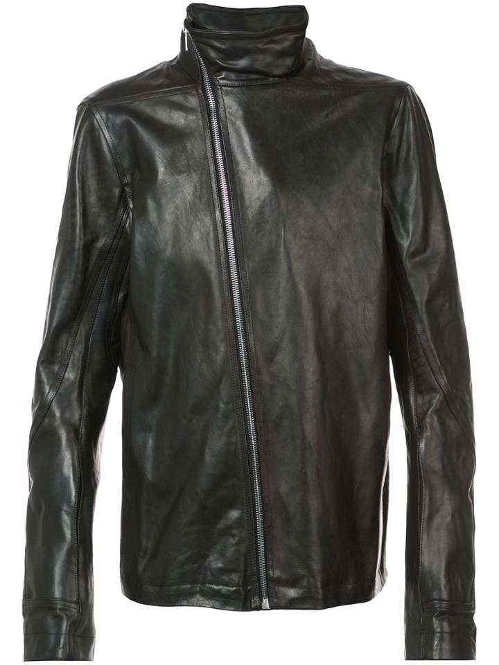 Rick Owens Mollino Biker Jacket - Pink & Purple