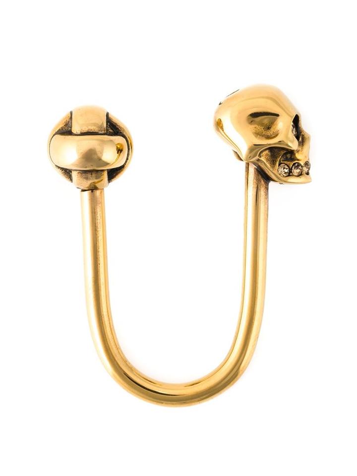 Alexander Mcqueen Skull And Knot Cufflinks