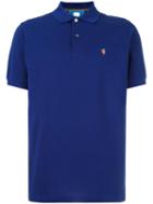 Paul Smith Strawberry Skull Polo Shirt, Men's, Size: Xl, Blue, Cotton