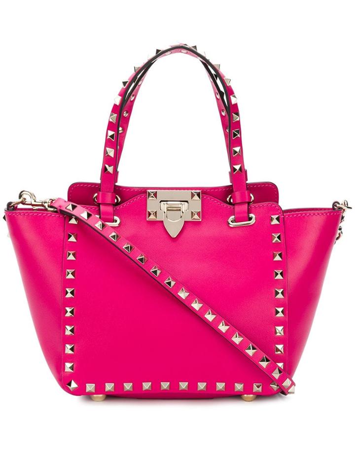 Valentino Valentino Garavani Rockstud Tote - Pink