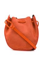 Rebecca Minkoff Crossbody Bucket Bag - Orange