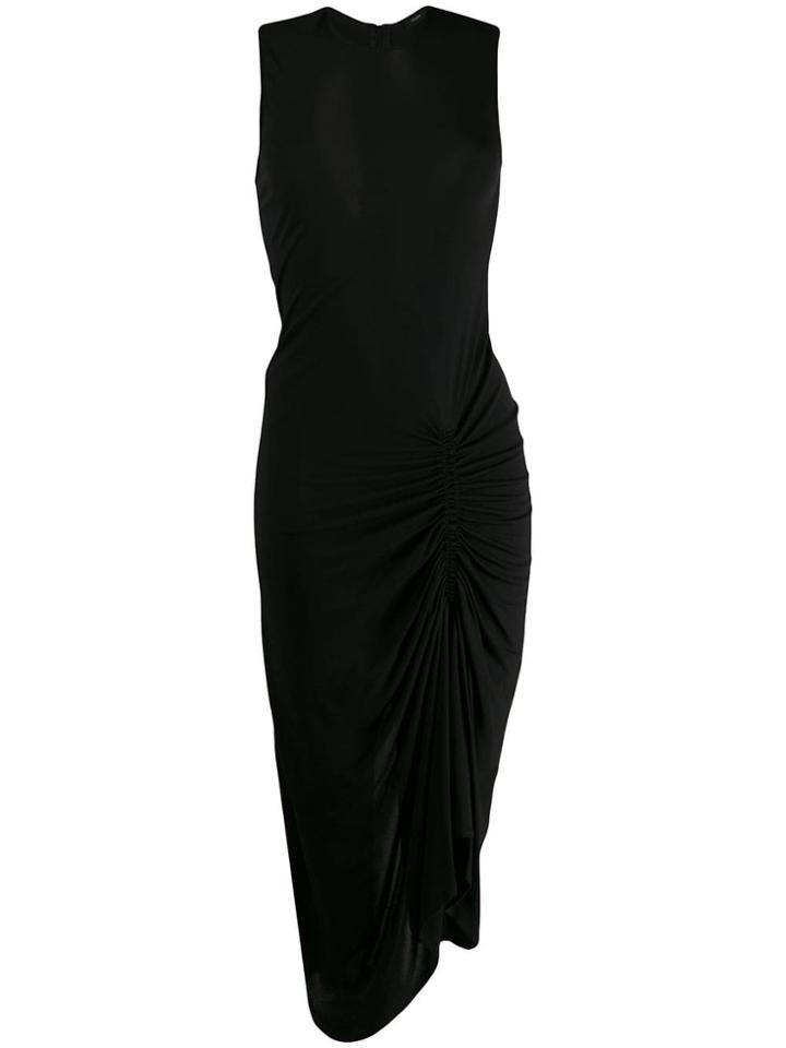 Joseph Ruched Detail Dress - Black