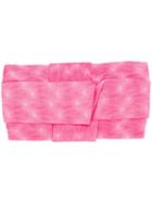 Missoni Mare Embroidered Wrap Hairband - Pink