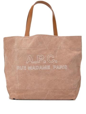 A.p.c. Rue Madame Paris Shopper - Brown