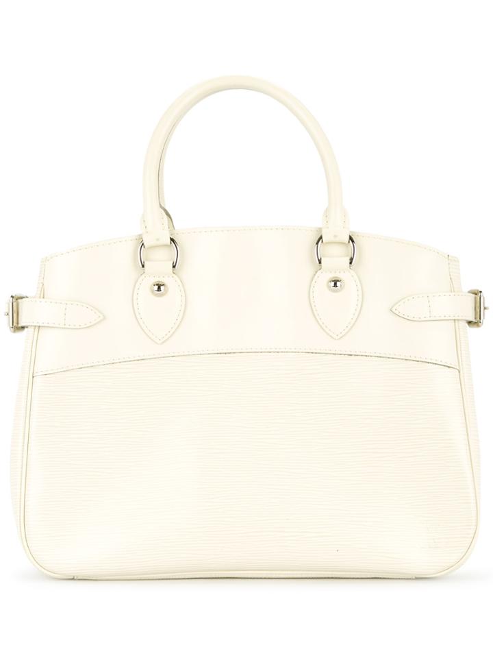 Louis Vuitton Vintage Mirabeau Pm Tote - White