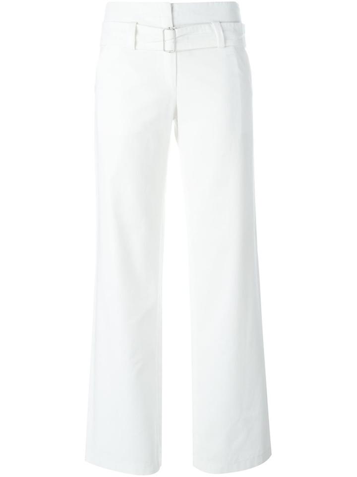 Romeo Gigli Vintage Belted Flared Trousers