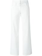Romeo Gigli Vintage Belted Flared Trousers