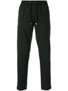 Dolce & Gabbana - Drawstring Track Pants - Men - Cotton/virgin Wool/elastodiene - 48, Black, Cotton/virgin Wool/elastodiene