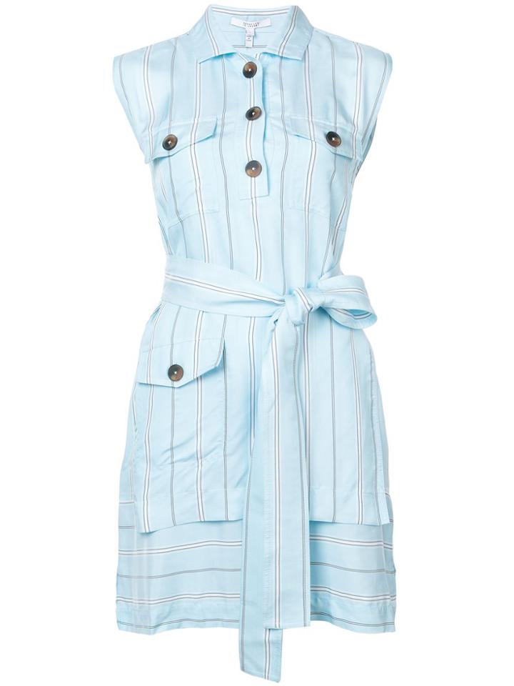 Derek Lam 10 Crosby Sleeveless Utility Dress - Blue