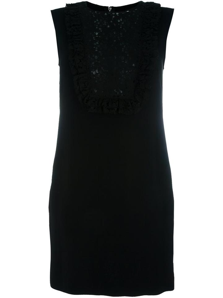 Philosophy Di Lorenzo Serafini Lace Bib Mini Dress