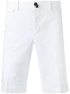 Pt01 Cuffed Shorts - White