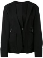 Isabel Marant - Double Lapel Jacket - Women - Cotton/spandex/elastane/viscose - 36, Black, Cotton/spandex/elastane/viscose