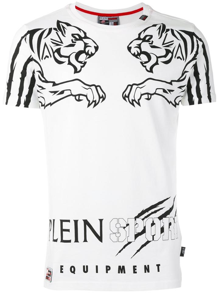 Plein Sport Tiger T-shirt - White