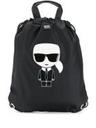 Karl Lagerfeld Karlito Backpack - Black