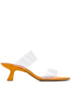 Simon Miller Transparent Strap Sandals - Yellow