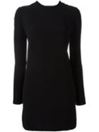 Victoria Beckham Macramé Back Short Dress