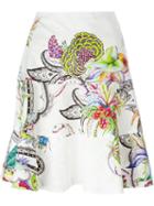 Etro Floral Print A-line Skirt