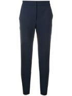 Max Mara Tailored Cropped Trousers - Blue