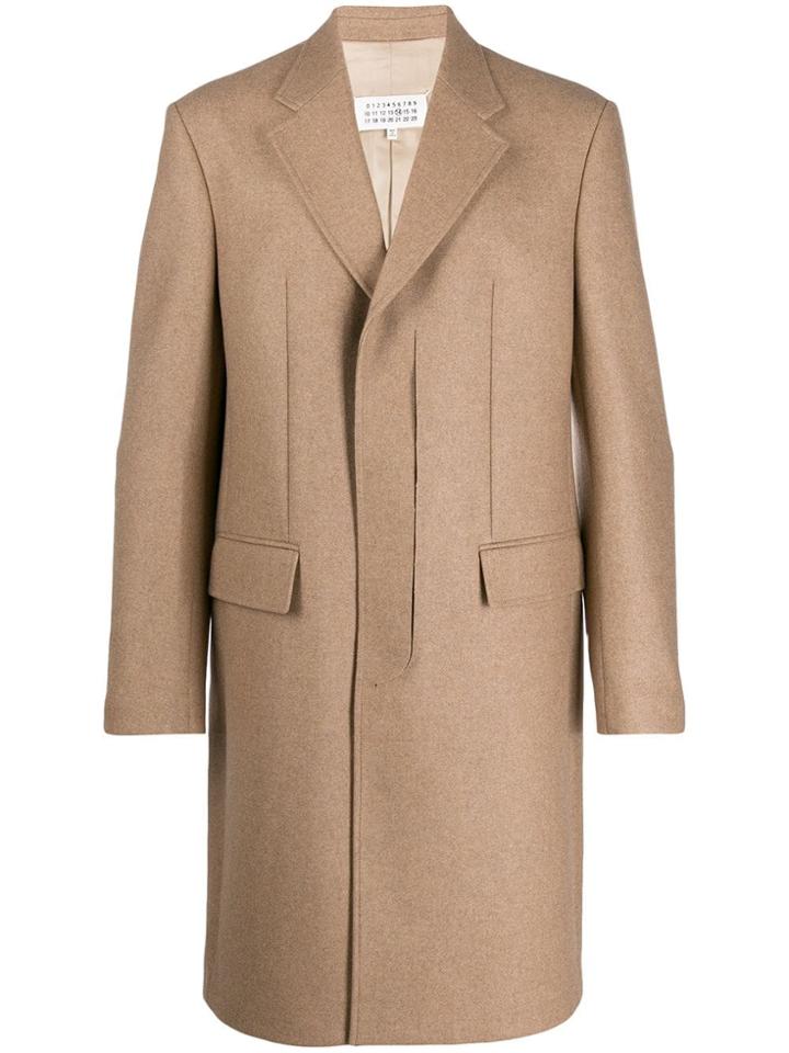 Maison Margiela Single-breasted Coat - Neutrals