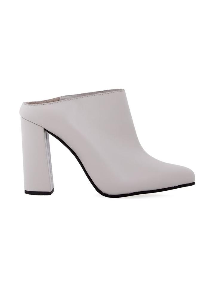 Studio Chofakian Chunky Heel Mules