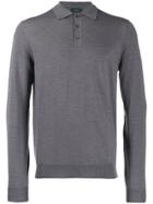 Zanone Stretch Polo Shirt - Grey