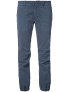 Nili Lotan Cropped French Pant - Blue