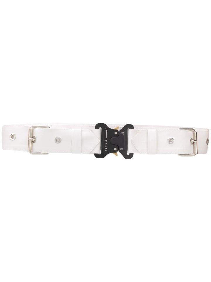 Mackintosh 1017 Alyx 9sm White Bonded Cotton Double Trench Belt