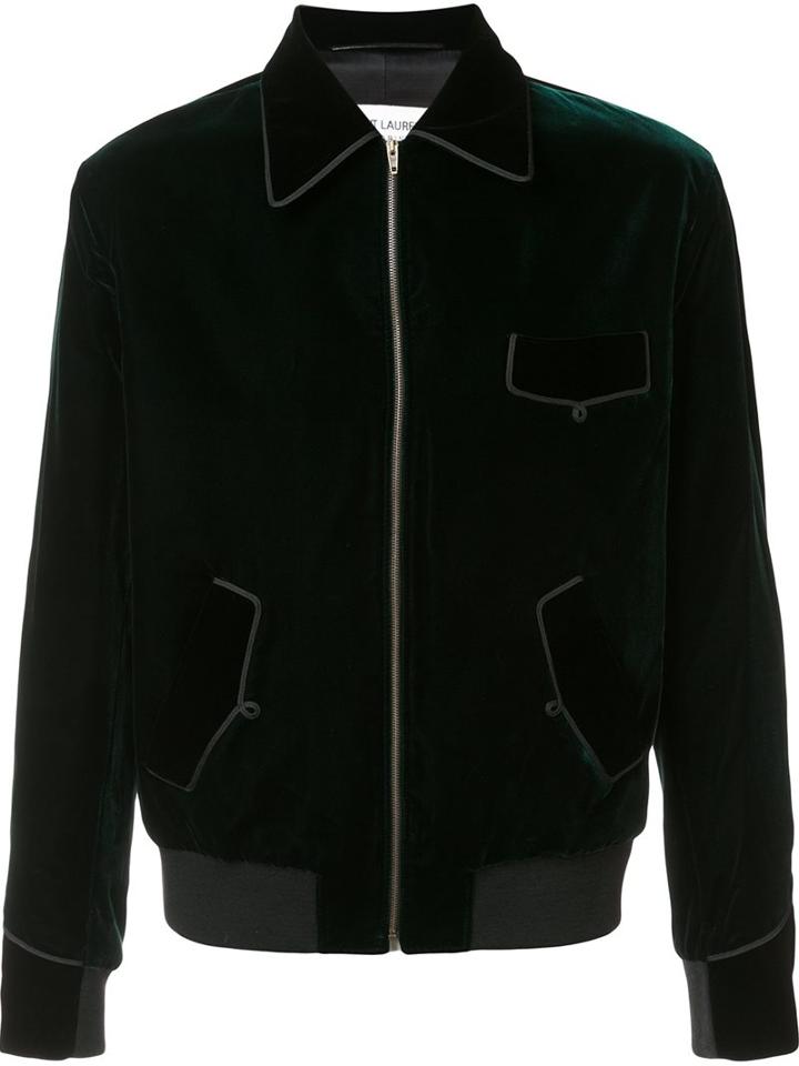 Saint Laurent Military Teddy Jacket