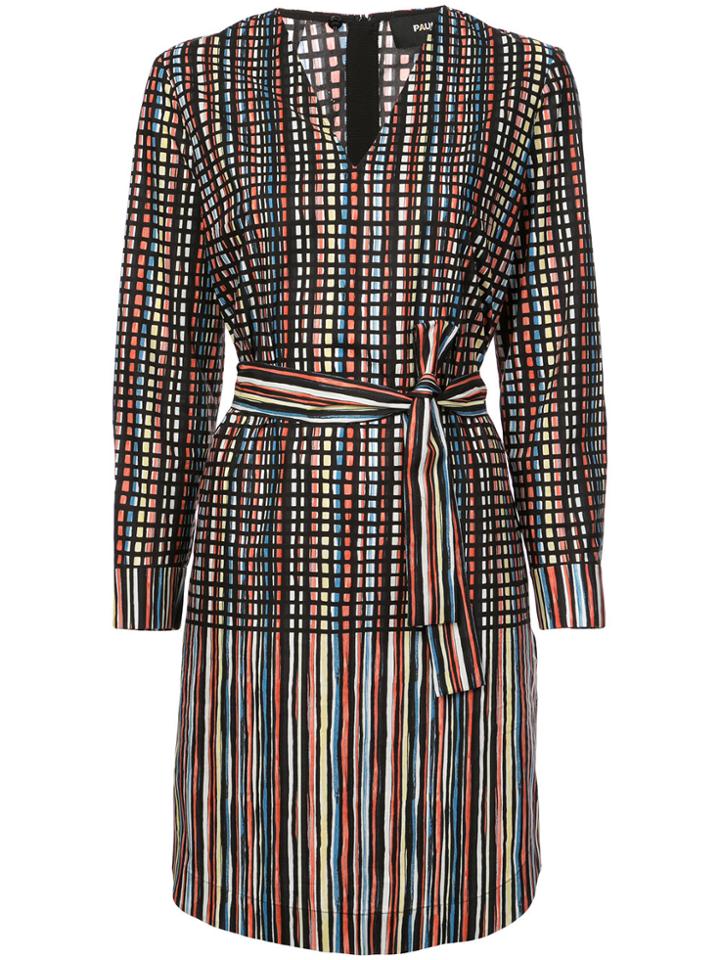 Paule Ka Printed Poplin Dress - Multicolour