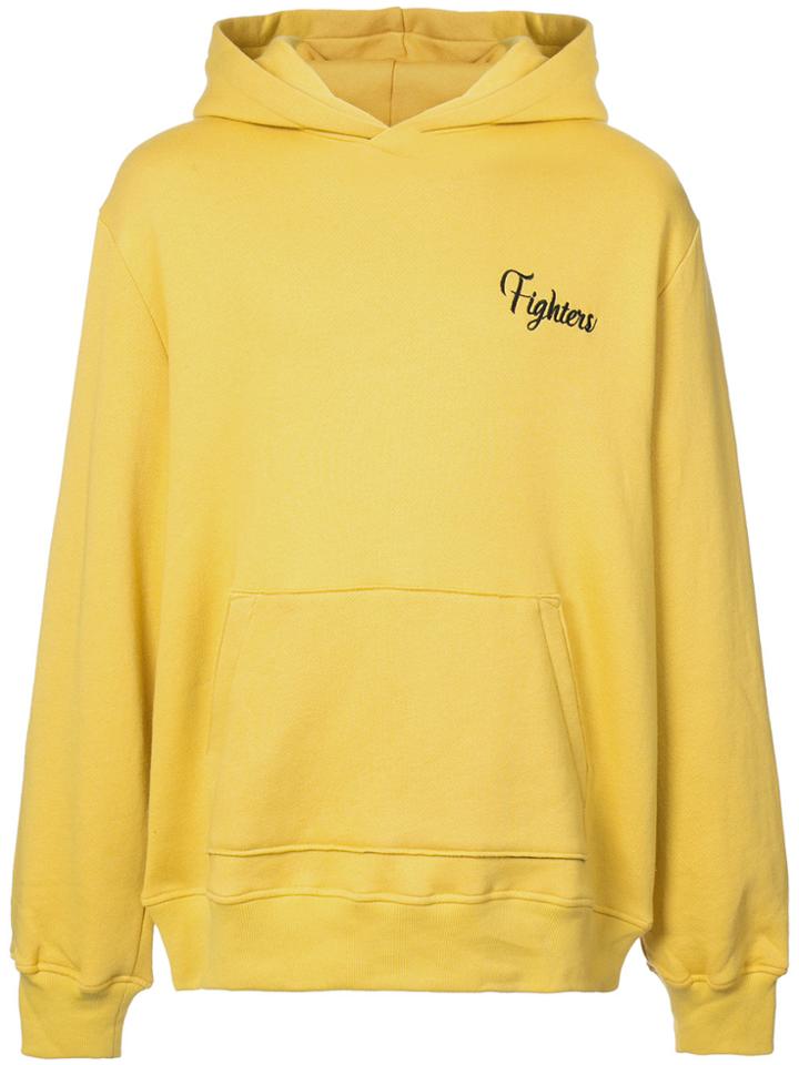 Amiri Fighters Hoodie - Yellow & Orange