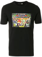 Love Moschino Computer Game Logo T-shirt - Black