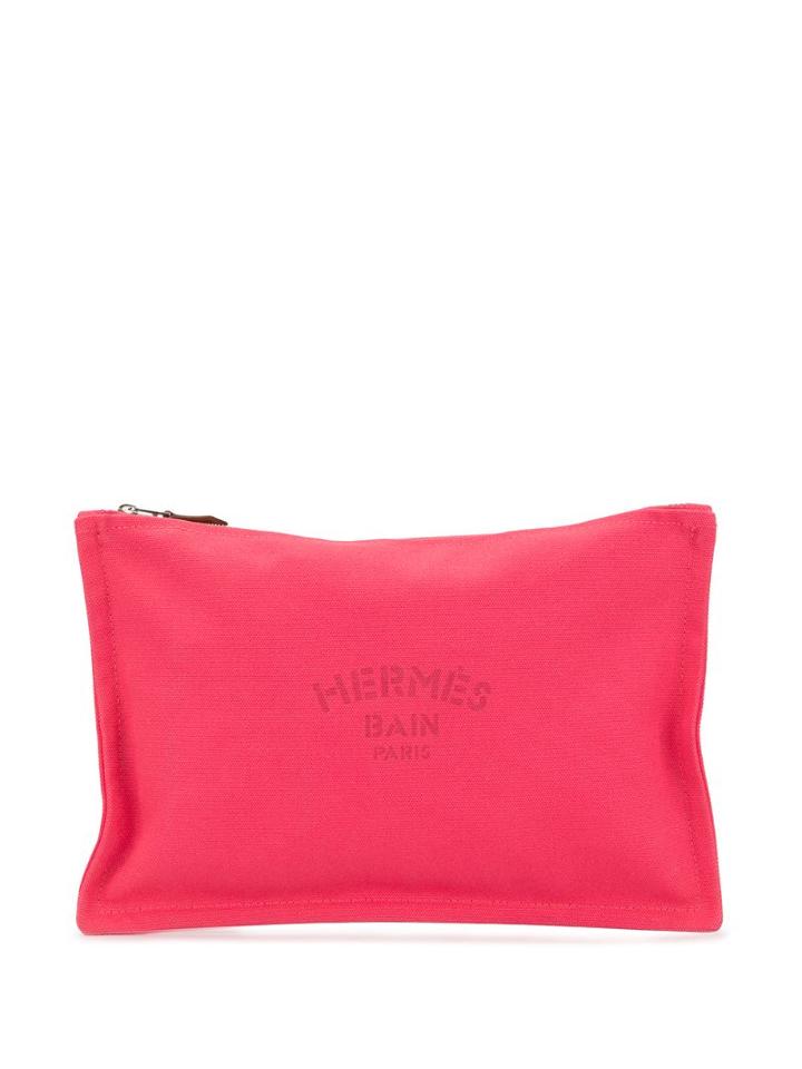 Hermès Pre-owned Trousse Flat Gm Clutch - Pink