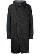 Julius Hooded Coat - Grey