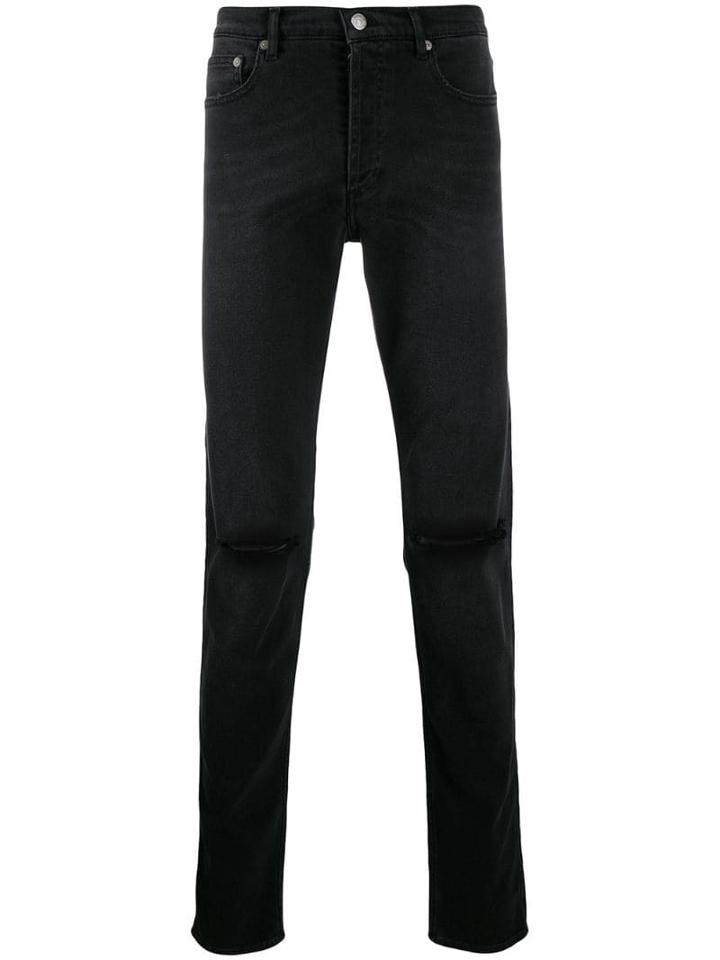 Givenchy Distressed Finish Jeans - Black
