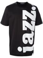 Dolce & Gabbana Jazz Print T-shirt, Men's, Size: 46, Black, Cotton