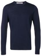 La Fileria For D'aniello Classic Knit Sweater - Blue