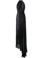 Bianca Spender Isabella Gown, Women's, Size: 10, Black, Silk/cellulose