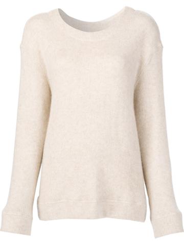 The Elder Statesman Cashmere Davide Jumper - White