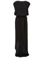 Rick Owens Round Neck Evening Dress