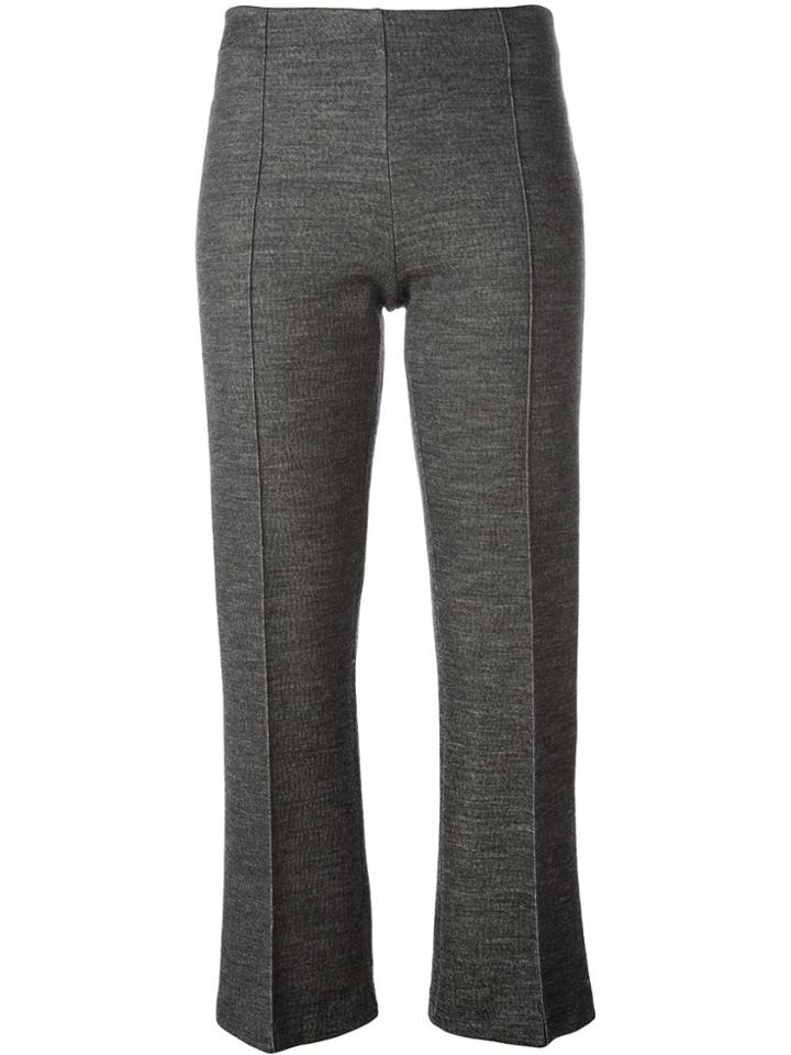 By Malene Birger Cropped Tailored Trousers - Grey