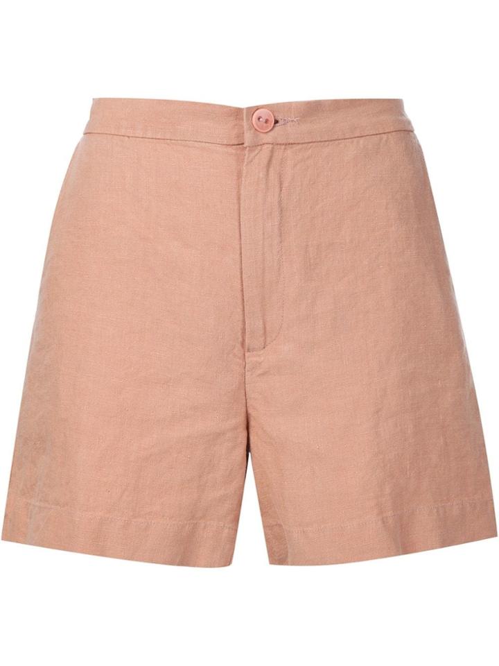 Rachel Comey Buttoned Shorts - Nude & Neutrals